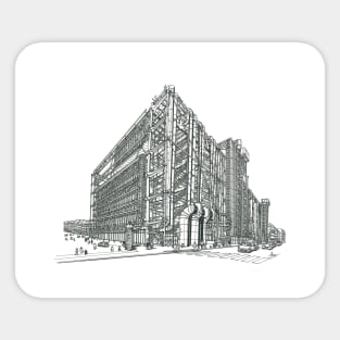 Centre Pompidou Sticker